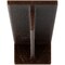 Ekena Millwork Heaton Hidden Support Steel Bracket w/ 12" Support Depth, Antiqued Copper 3"W x 16"D x 2"H BKTM03X16X02HEACO - alternate 7